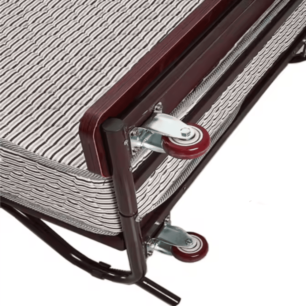 Foldable rollaway bed - Close Up