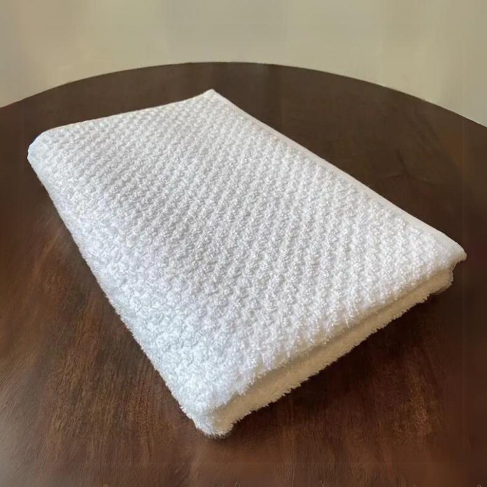 Luxury Bath Towel folded complete view