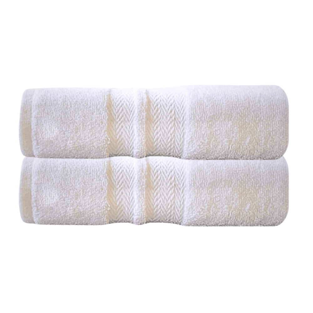 White hand towels for hotels