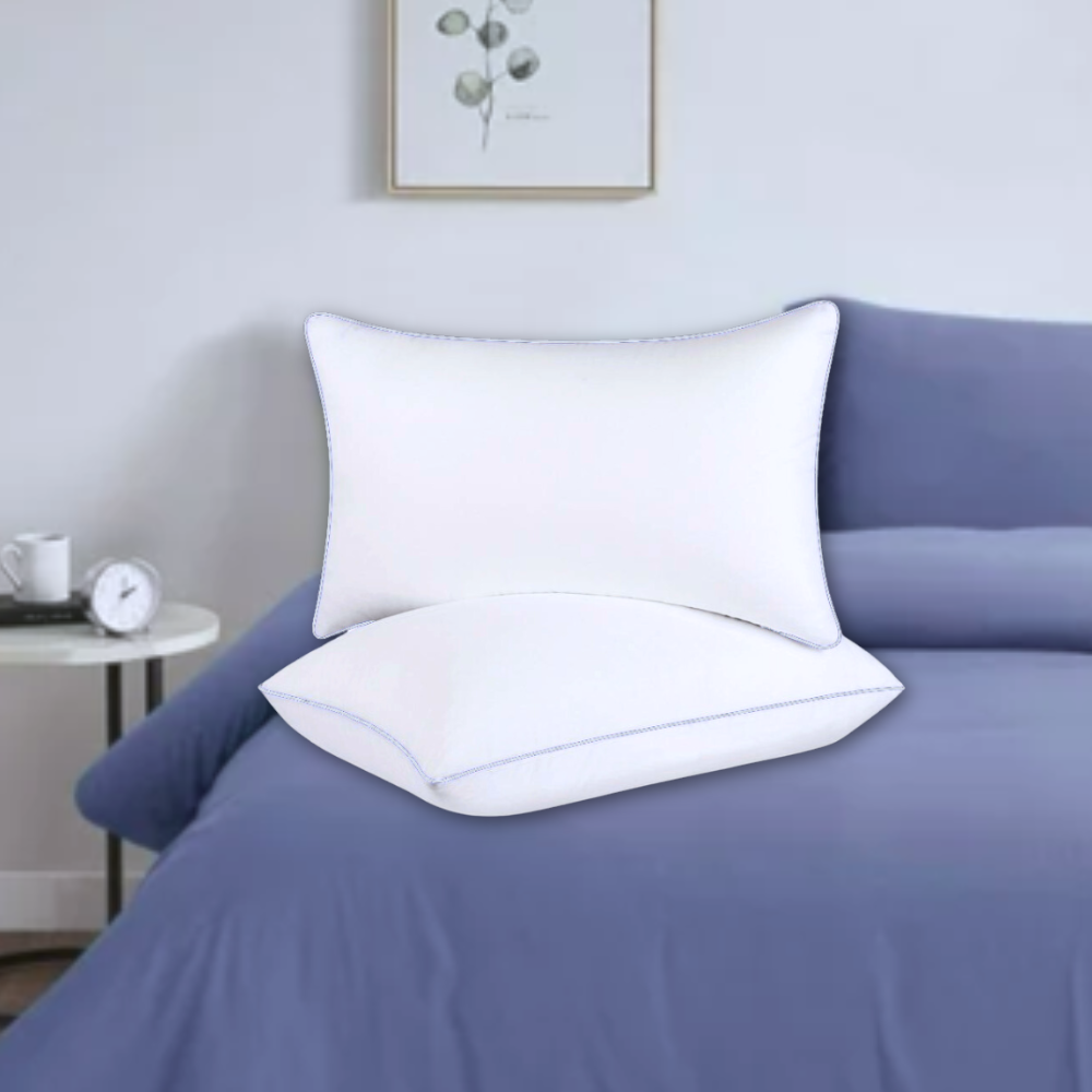 IHG - Firm Pillow Luxury standard-size pillow with temperature-controlled silk throw cover, designed for soft support and high-end hotel aesthetics