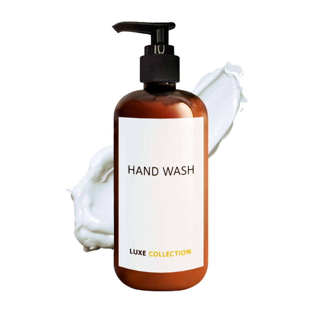 Luxe Collection Amber Black Pump Hand Wash - Liquid Included