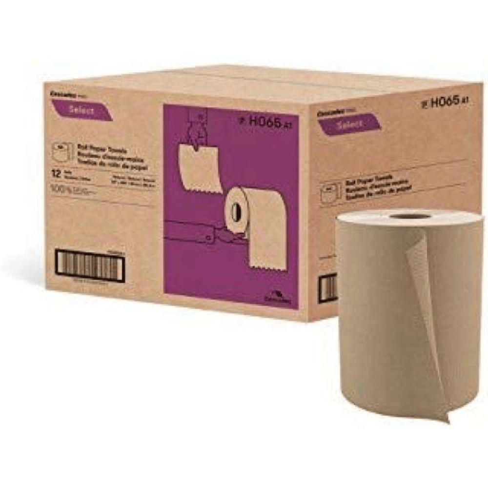 Cascades Pro Kraft Hand Towel Rolls - 8” x 600’