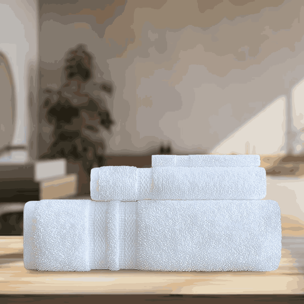 Enhance your washroom aesthetics with high-quality hotel towels that combine elegant design with superior quick-dry performance, perfect for Airbnb hosts Bath Towel (1pcs), Hand Towel (1pcs﻿), Wash Cloth (1pcs)