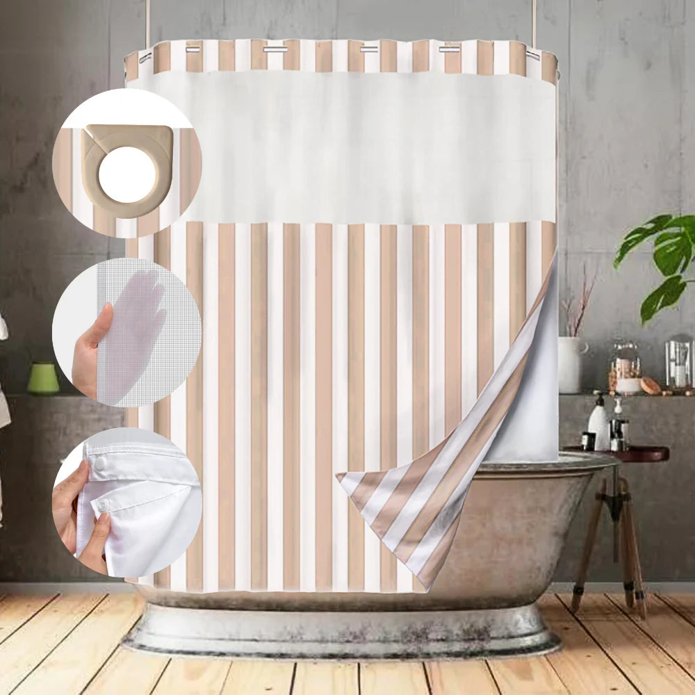 Striped Shower curtain