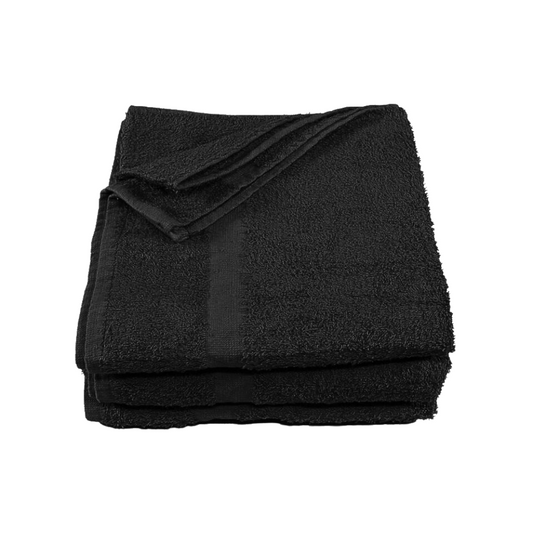 Colored Hand Towel - Black