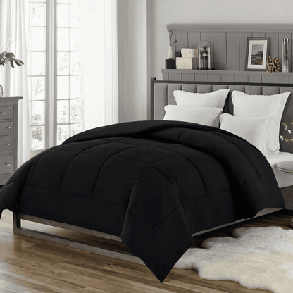 Classic Light Down Alternative Comforter - Black