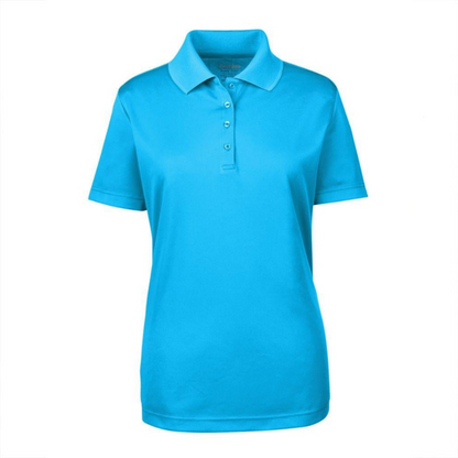 Blue Female Polo T-Shirt