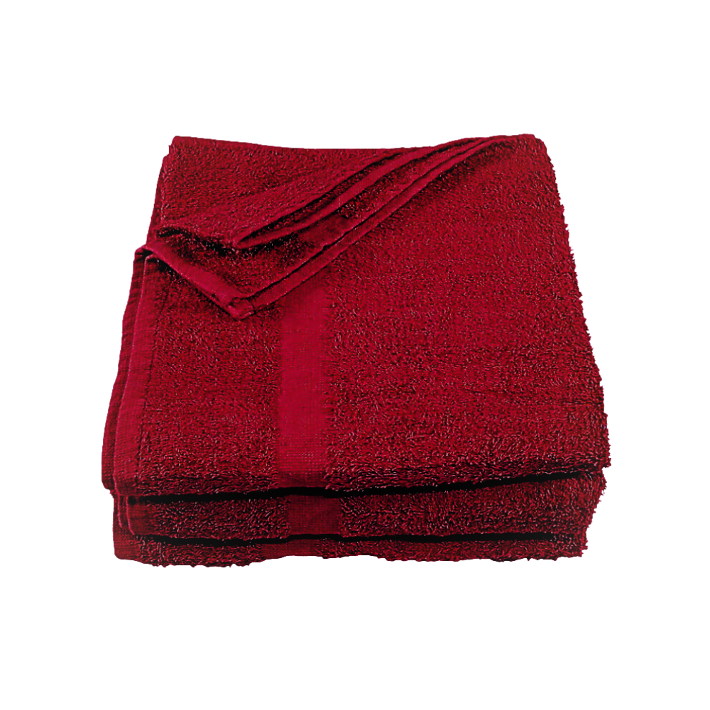 Colored Hand Towel - Burgundy