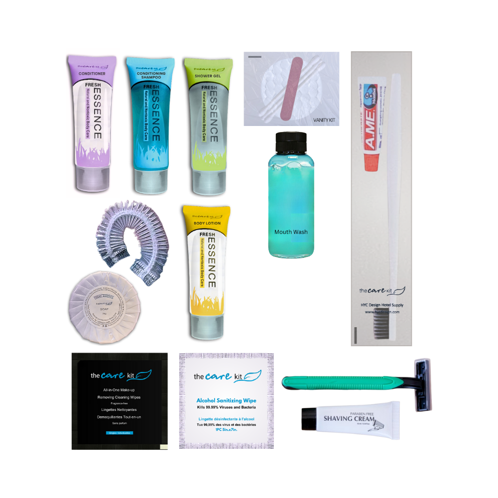 Mini Amenities - Combo 12 (13 Pcs)