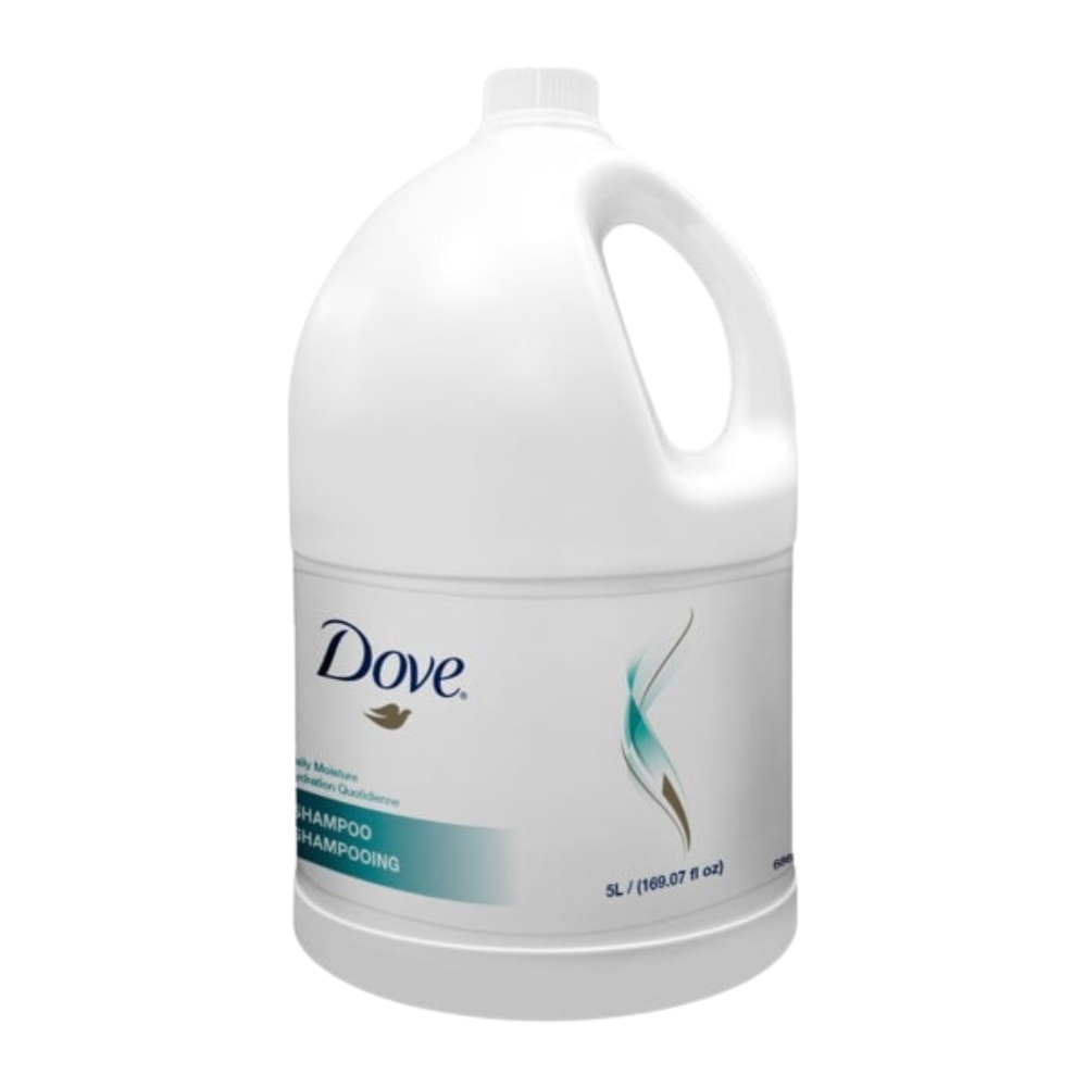 Dove Daily Moisture Shampoo - 5L - Dove hydrating shampoo, dove travel size, dove hotel amenities, dove hotel shampoo, dove mini shampoo, dove small shampoo, dove products, dove bulk mini travel sized products, dove long lasting soft body shampoo, Dove body care, dove mini body care, dove travle size body care products, Dove products, discounted dove products, cheap dove products, dove suppliers, Dove 5L products, dove 5L 