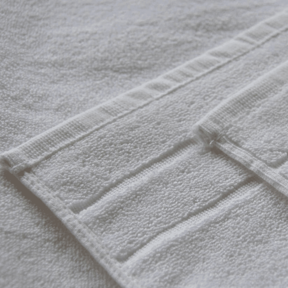 White cotton towels bulk FP Series- Hand Towel- texture view