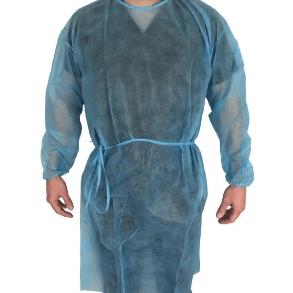 Disposable Isolation Gown- Front