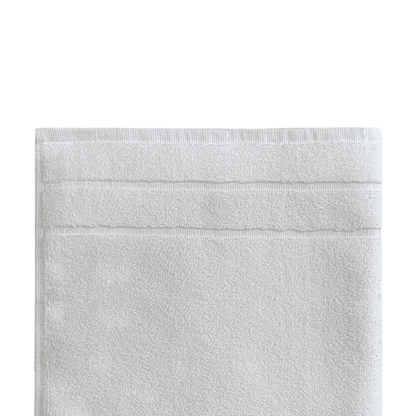 Bulk white cotton bath mats - Luxurious FP Bath Mat stripes close up