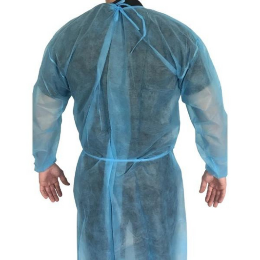 Disposable Isolation Gown - Back