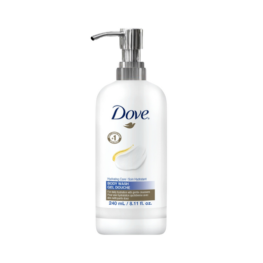 Dove Hydrating Care Body Wash-240ML bottle with pump