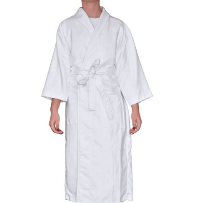 Polyester Microfiber Shawl Bathrobe