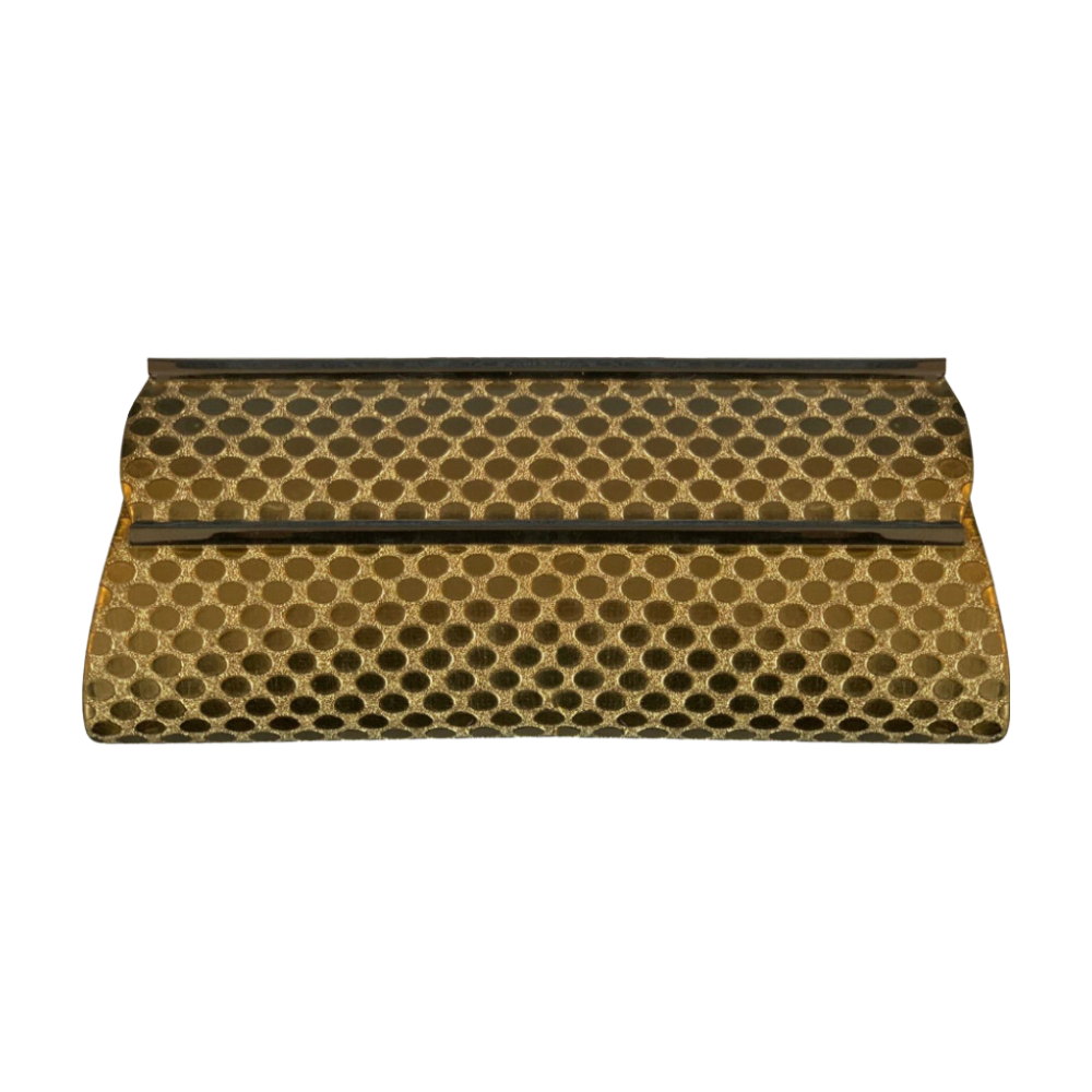 Round-Patterned-Faux-Gold-Clutch