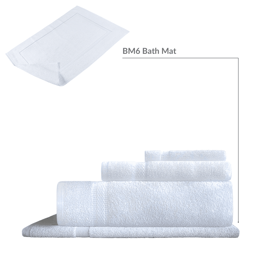 Bath Tow﻿el (1pcs), Hand Towel (1pcs), Wash Cloth (1pcs), Bath Mat (1pcs)