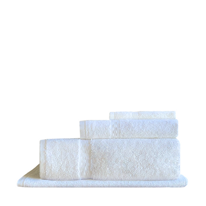 4 towels on a white background