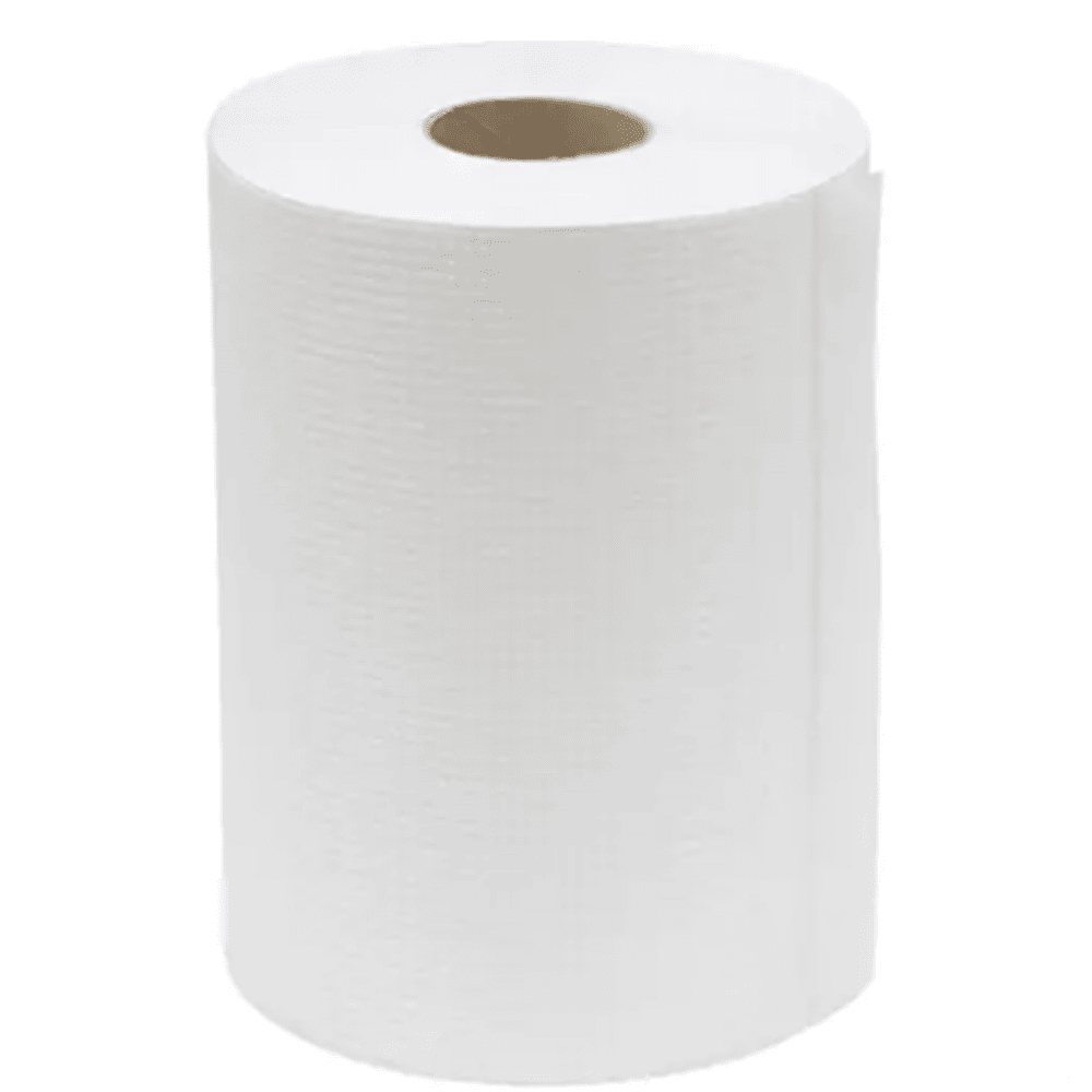 Everest Pro White Paper Towel Rolls - 1 ply - 425 sheets (12 rolls/case)