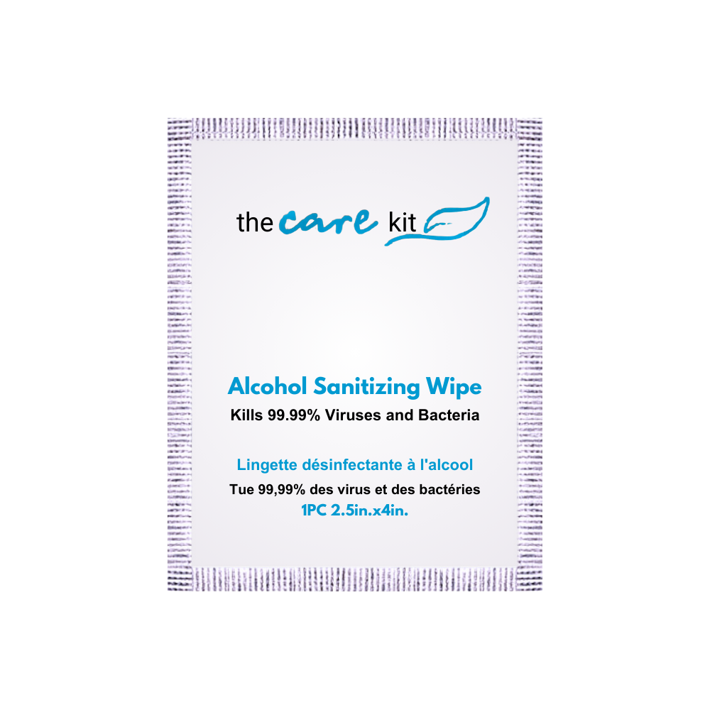 The Care Kit - Alcohol Sanitizing Wipes