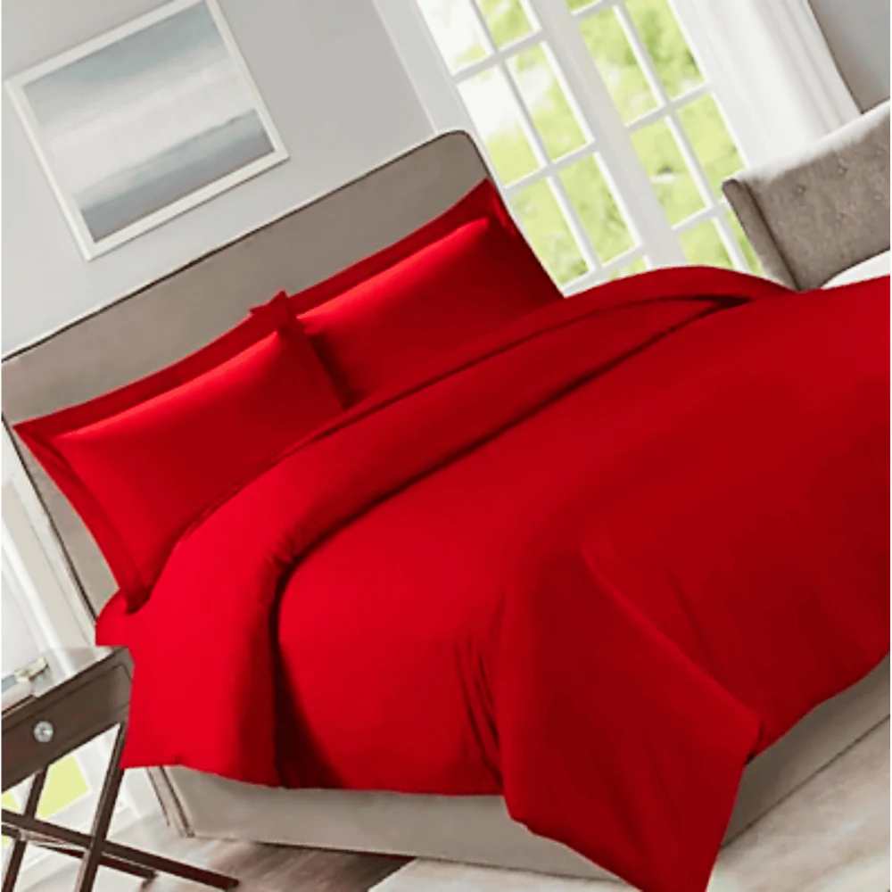 Red color- duvet mini set