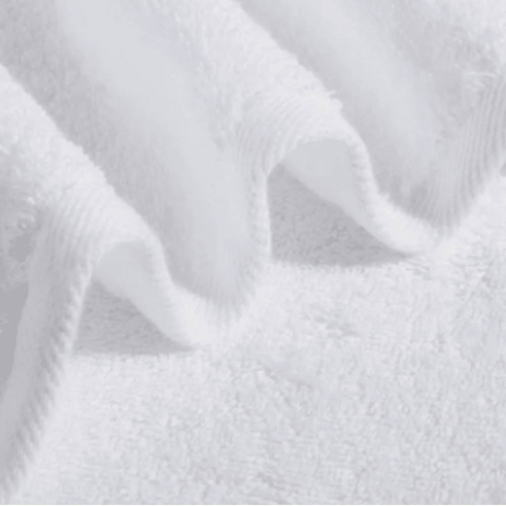 Hotel quality bath towels - HE Series - Supreme Bath Towel Ruffled Close-up