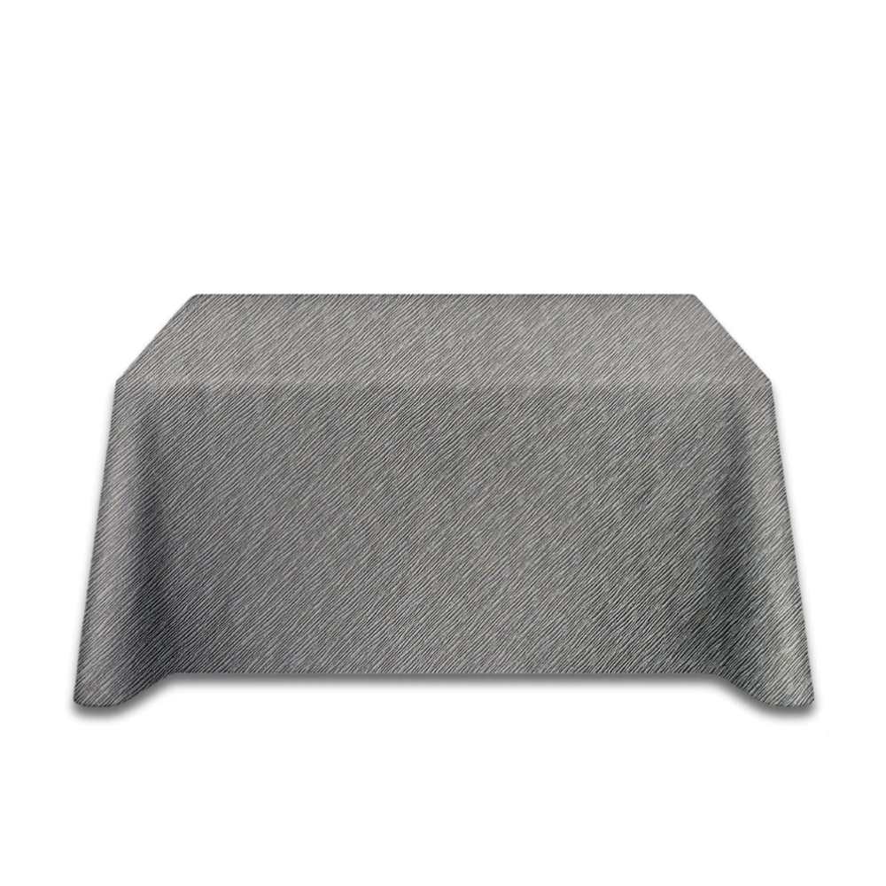 Rectangle Tablecloth (6ft), Dark Gray / Wild Grass Jacquard