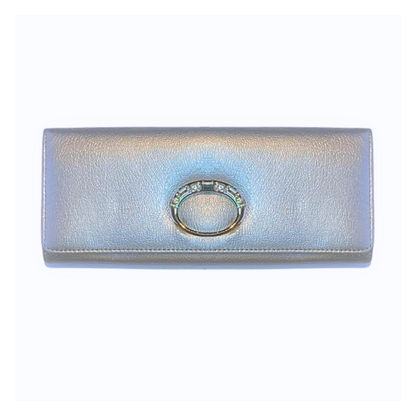 Silver Clutch - oval handle