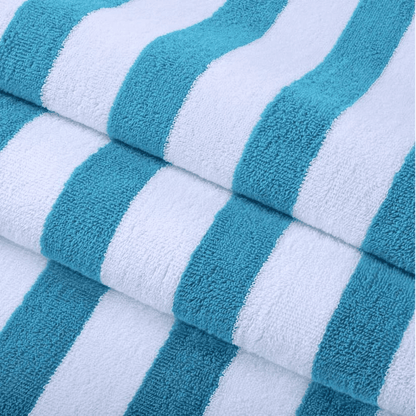 Hotel pool towels wholesale price -Luxury Cabana Pool Towels- Closer view