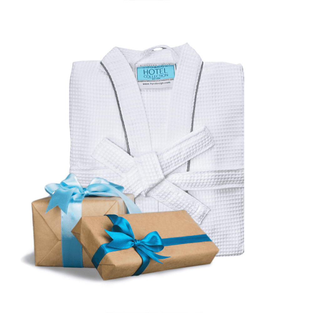 Waffle Kimono Bathrobe - Gift hampers