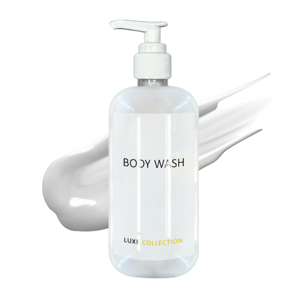 Luxe Collection White Pump Body Wash - Liquid Included