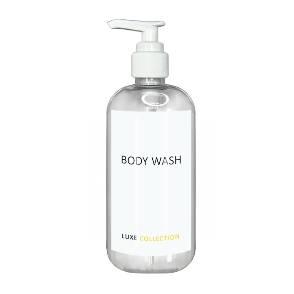 Luxe Collection White Pump Body Wash - Liquid Not Included