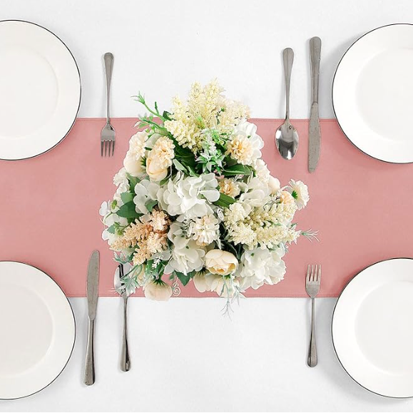 Satin Table Runners (12x108) / Rose Gold.